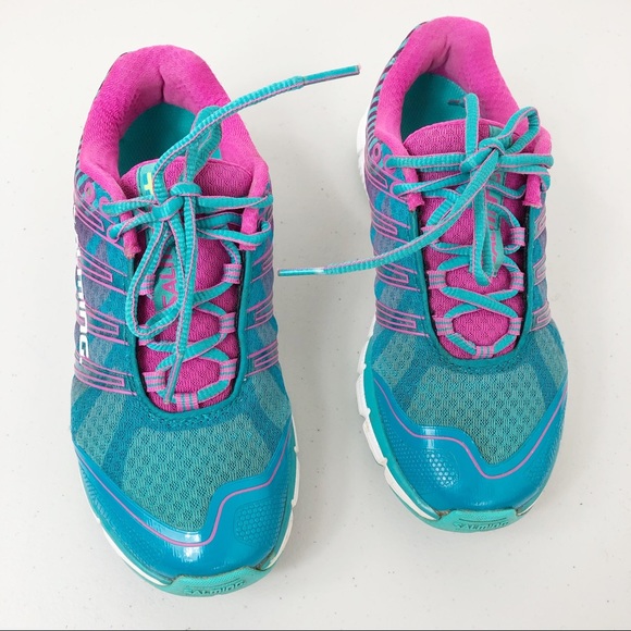 Salming Running Shoes Green Size 7.5 - Picture 2 of 8